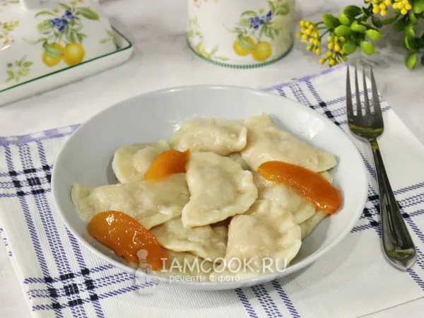 Фото блюда: Вареники с вареньем