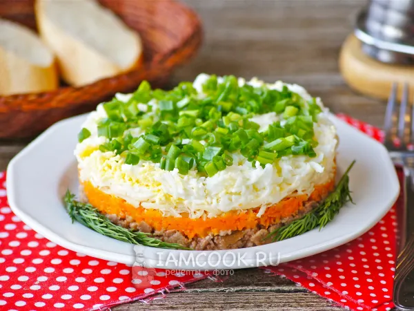 Фото готового блюда: Салат «Северный»