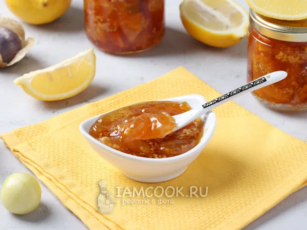 Фото блюда: Варенье из физалиса с лимоном