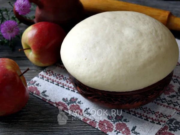 Фото блюда: Тесто на топлёном масле (дрожжевое)