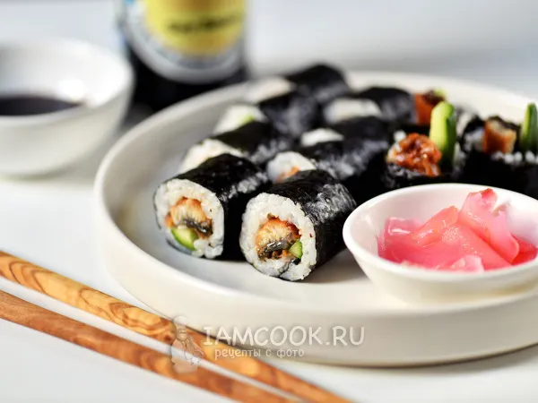 Фото блюда: Роллы «Унаги маки»