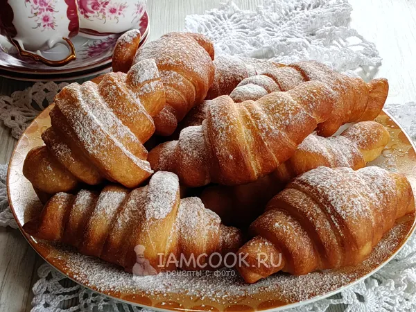 Фото блюда: Пончики-круассаны
