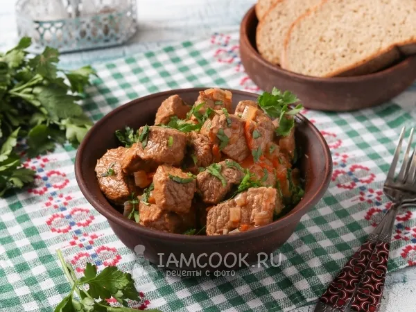 Фото готового блюда: Гуляш по-дивенски