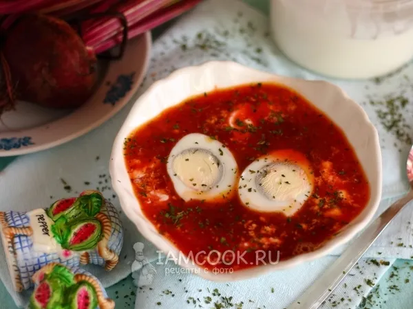 Фото блюда: Свекольник в мультиварке