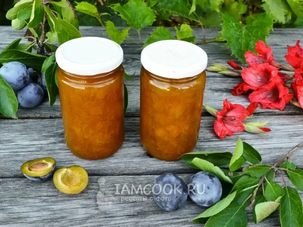 Фото блюда: Варенье из слив без кожуры
