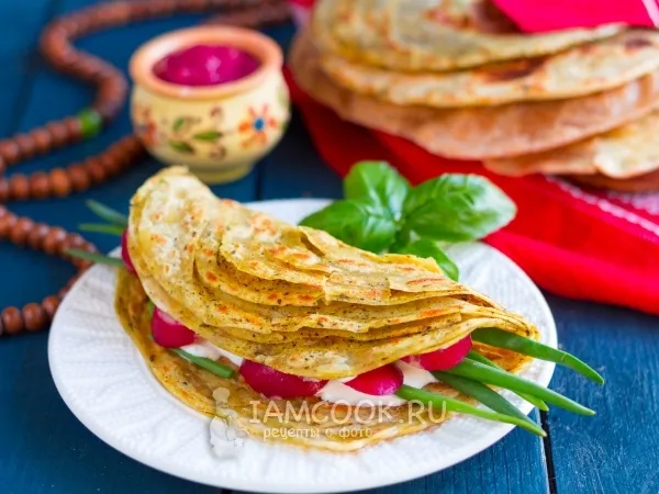 Фото готового блюда: Лача Паратха