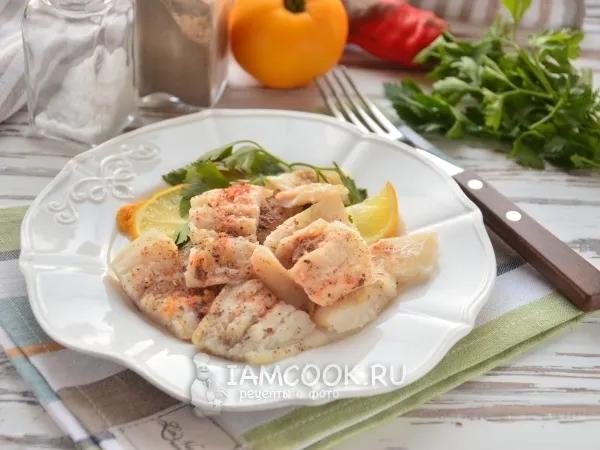 Фото блюда: Минтай на пару