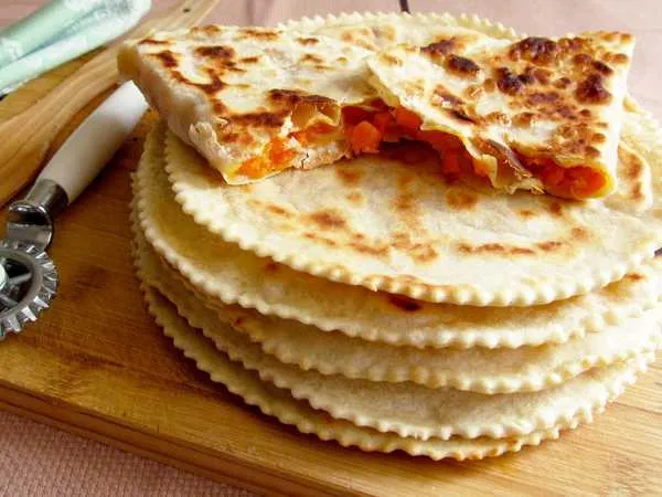 Фото блюда: Лепешки с тыквой