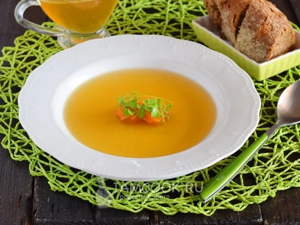 Фото готового блюда: Консоме