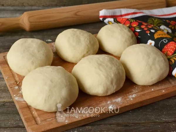 Фото готового блюда: Дрожжевое тесто за 15 минут