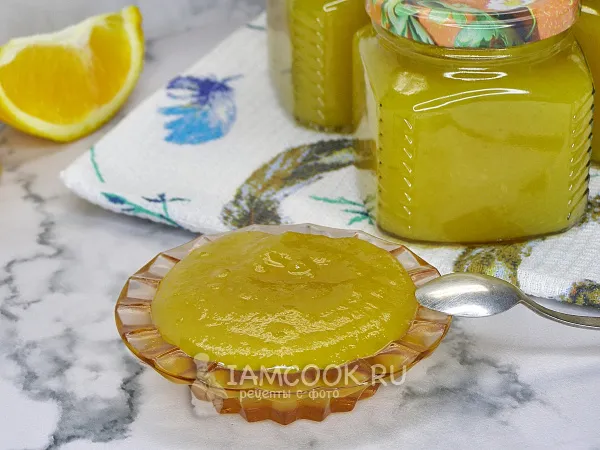 Фото блюда: Джем из кабачков с лимоном и апельсином