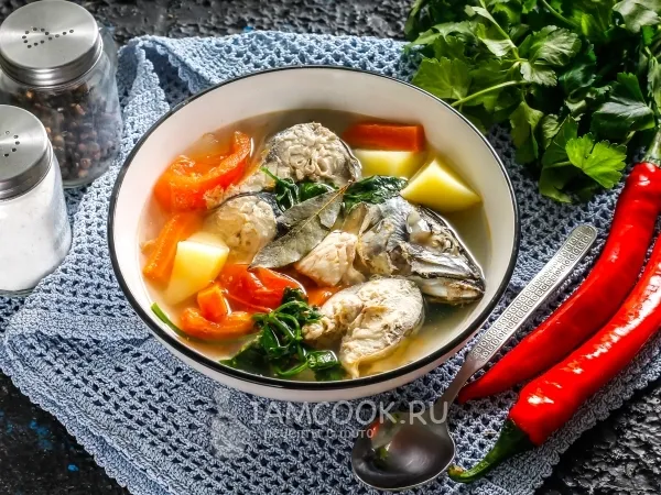 Фото блюда: Уха из скумбрии