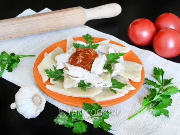 Фото блюда: Аварский хинкал