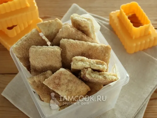 Фото готового блюда: Постное песочное печенье