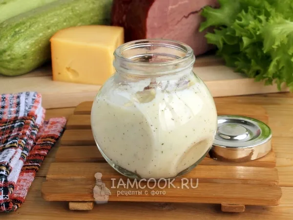 Фото блюда: Сливочно сырный соус