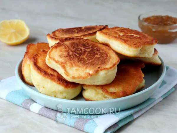 Фото готового блюда: Оладьи в мультиварке