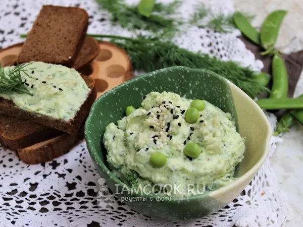 Фото блюда: Паштет из авокадо и творога