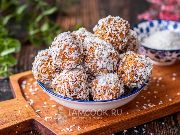 Фото блюда: Морковные конфеты