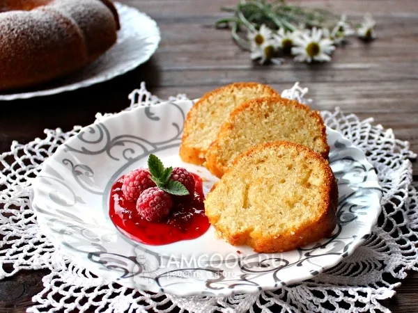 Фото блюда: Манник на воде с яйцами