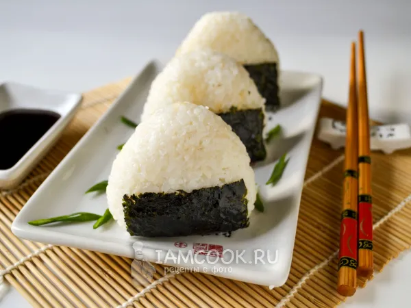 Фото блюда: Онигири постные