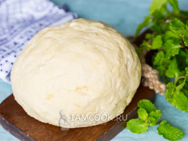 Фото блюда: Творожное тесто для галеты