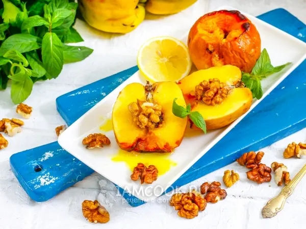 Фото блюда: Запеченная айва (с сахаром)