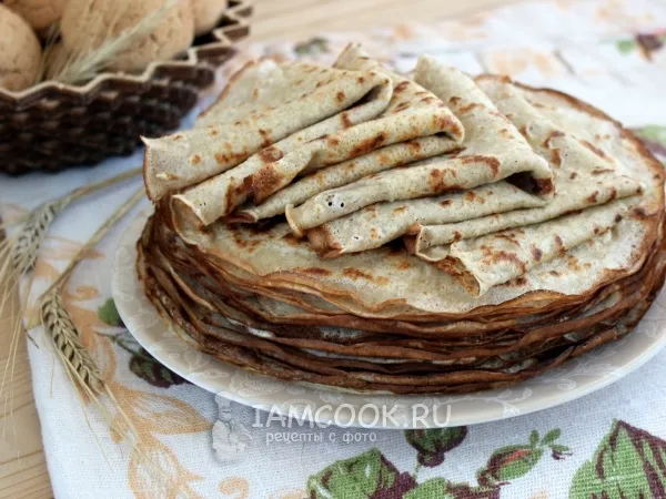Фото блюда: Блины цельнозерновые