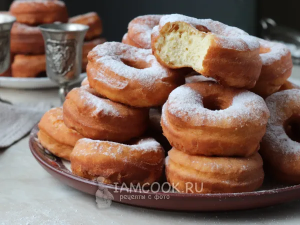 Фото блюда: Пончики на ряженке