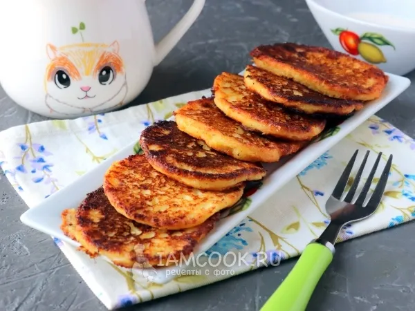 Фото блюда: Сырники из жидкого творога
