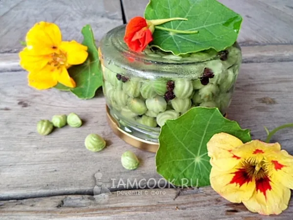 Фото готового блюда: Каперсы из настурции