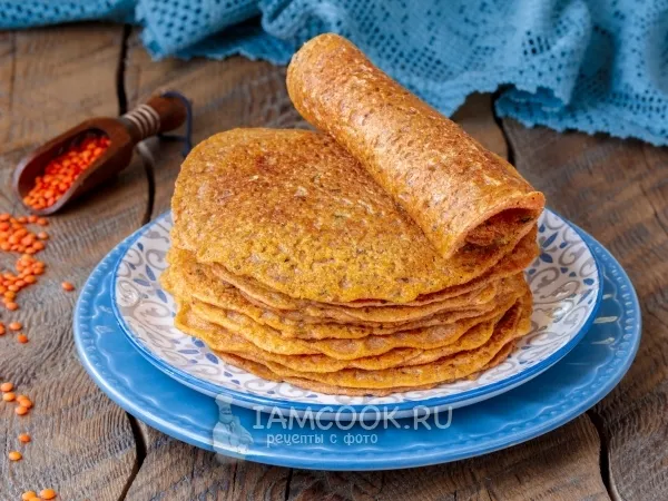Фото блюда: Блины из чечевицы