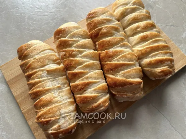 Фото готового блюда: Безглютеновые сосиски в тесте