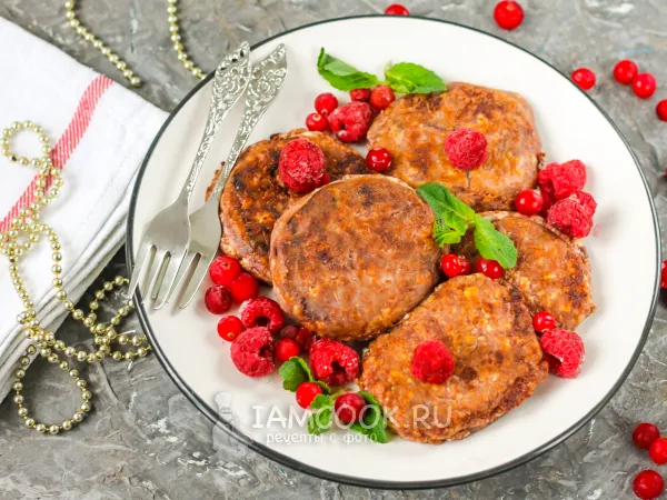 Фото готового блюда: Шоколадные сырники