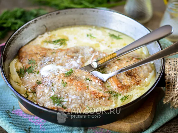 Фото блюда: Шнельклопс (быстрая отбивная)