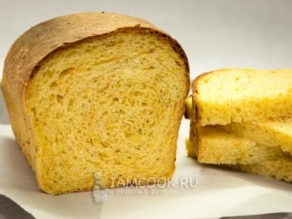 Фото готового блюда: Тыквенный хлеб в духовке