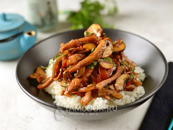 Фото готового блюда: Свинина по-азиатски