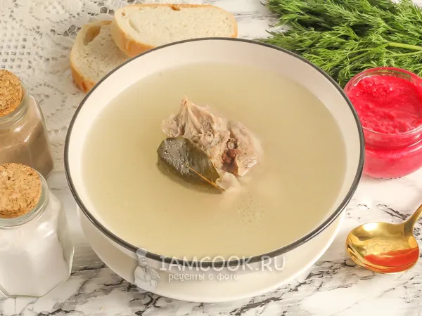 Фото блюда: Бульон из баранины