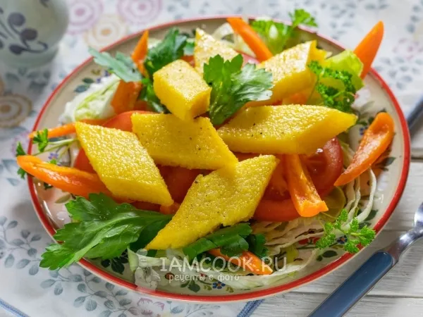 Фото блюда: Жареная полента