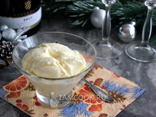 Фото блюда: Сырное мороженое