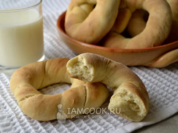 Фото блюда: Бабушкины калачи (пресные)