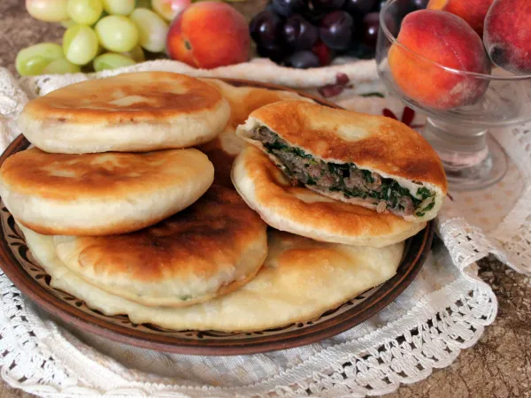 Фото блюда: Карачаевские хычины с мясом