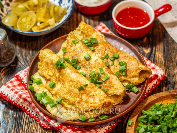 Фото готового блюда: Картофельные блины без муки