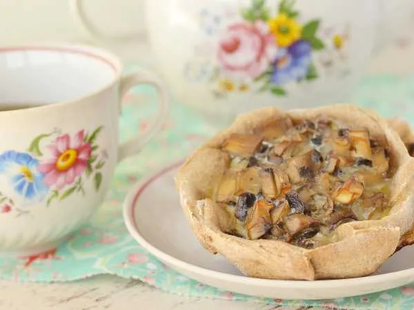 Фото готового блюда: Перепечи с грибами