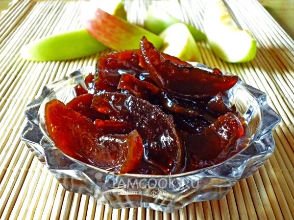 Фото блюда: Яблочные дольки в грушевом сиропе