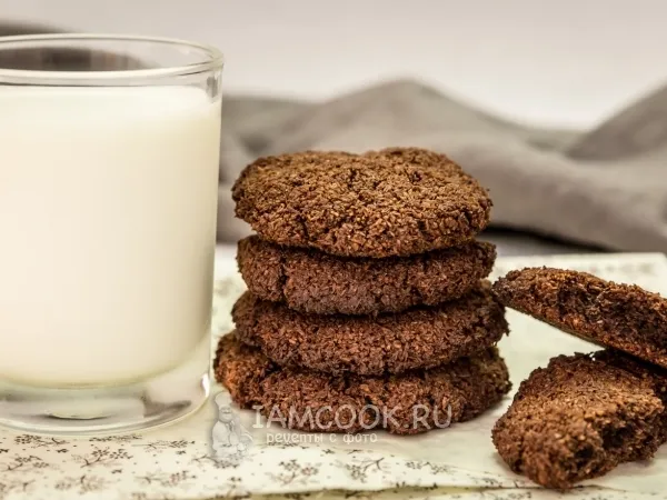 Фото готового блюда: Кокосовое печенье без масла