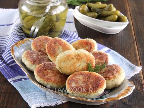 Фото готового блюда: Котлеты куриные с манкой