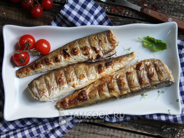 Фото блюда: Хек на гриле