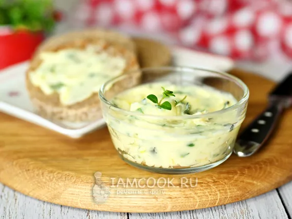 Фото блюда: Сливочное масло с тимьяном