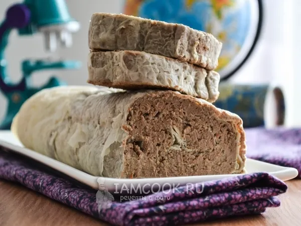 Фото блюда: Печеночный паштет в лаваше