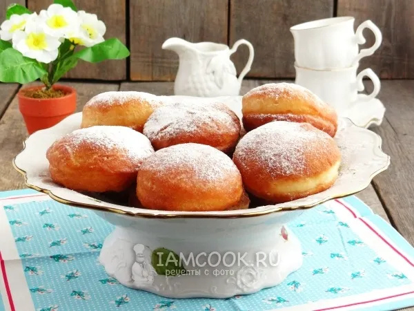 Фото блюда: Постные пончики